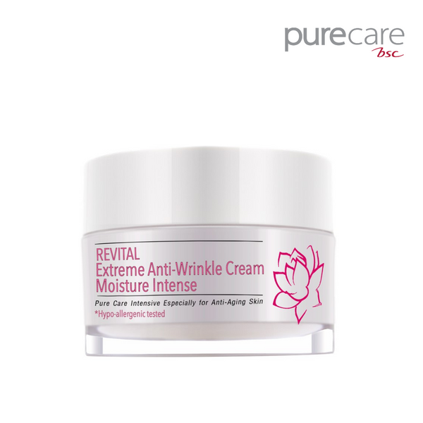 BSC Pure Care (บีเอสซี เพียวแคร์) REVITAL EXTREME ANTI WRINKLE CREAM MOISTURE INTENSE 30g.