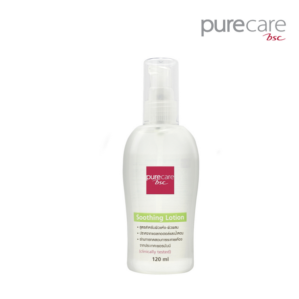 BSC Pure Care (บีเอสซี เพียวแคร์) SOOTHING LOTION 120ml.