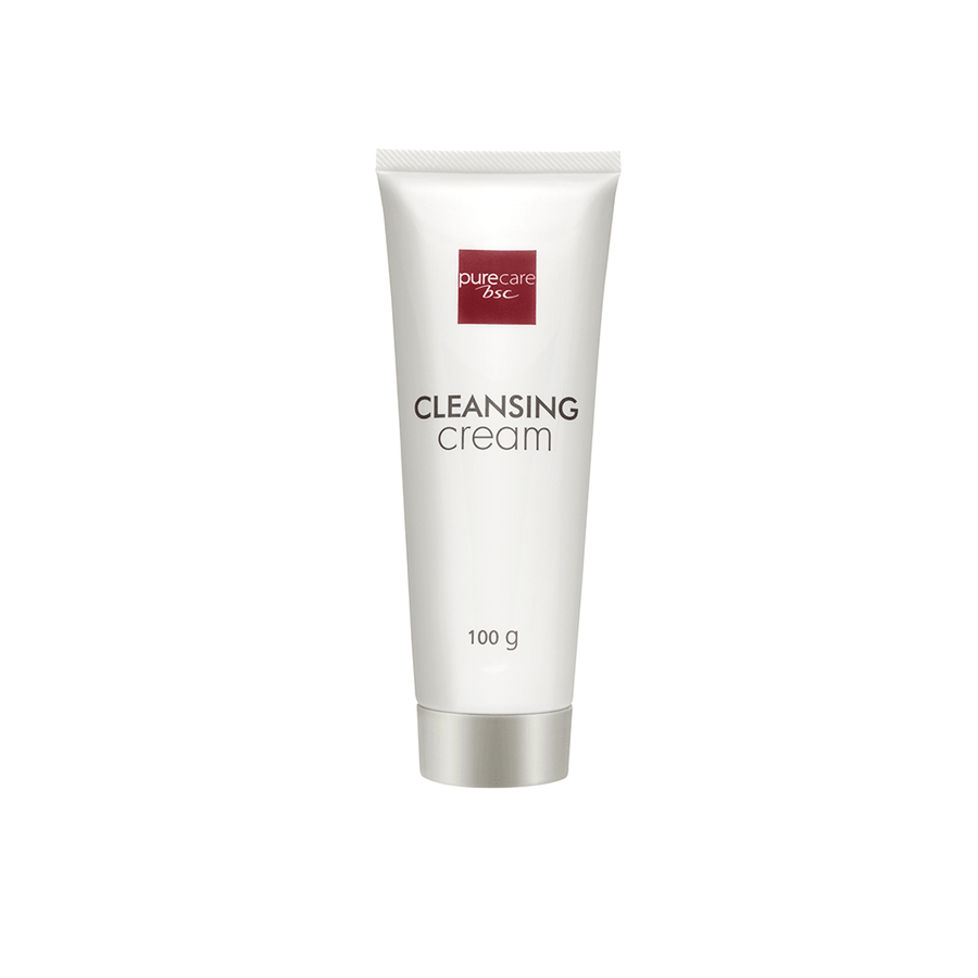 BSC Pure Care (บีเอสซี เพียวแคร์) CLEANSING CREAM ครีมทำความสะอาดคราบเครื่องสำอาง 100g. Purecare BSC