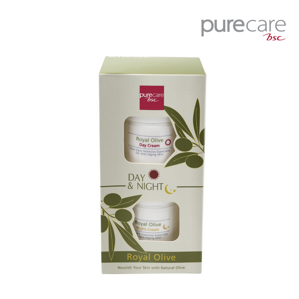 BSC Pure Care (บีเอสซี เพียวแคร์) ROYAL OLIVE DAY & NIGHT SET 40ml.