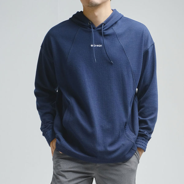 era-won เสื้อฮู้ด ,Hoody รุ่น SportWear Zinc สี X-Blue 
