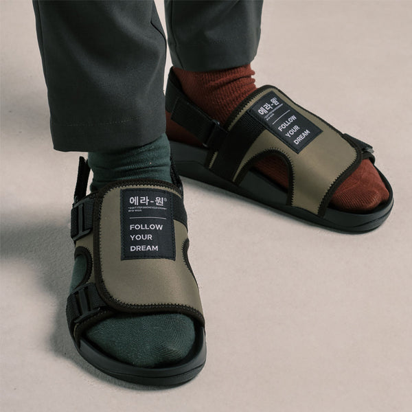 era-won Slide Sandals รุ่น S6 สี S6-Green 