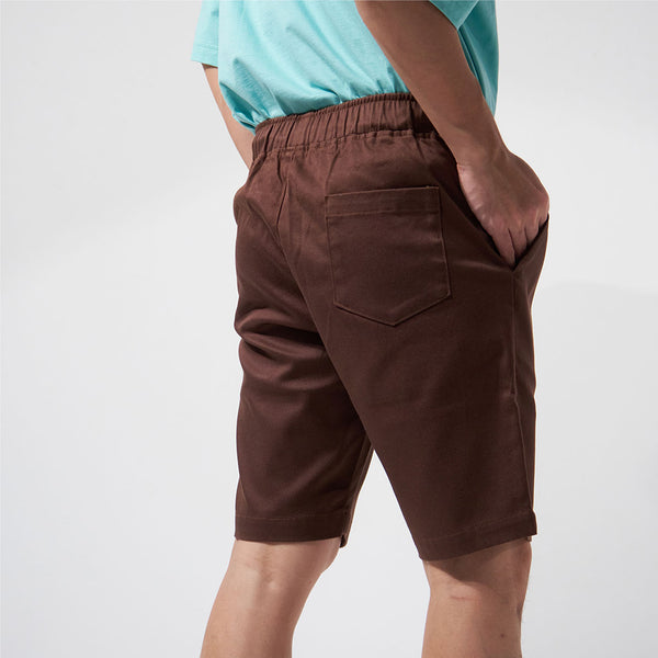 era-won กางเกงขาสั้น รุ่น SHORTS DRAWSTRING สี BROWN SWIMMER 