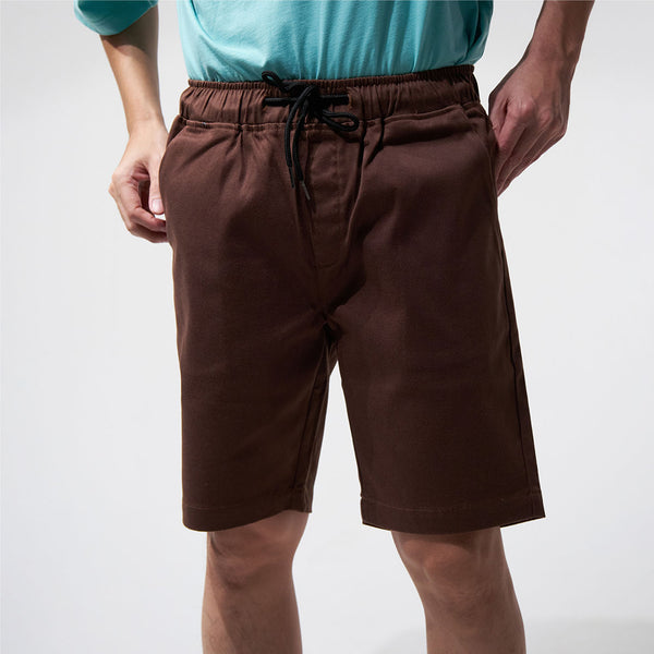 era-won กางเกงขาสั้น รุ่น SHORTS DRAWSTRING สี BROWN SWIMMER 