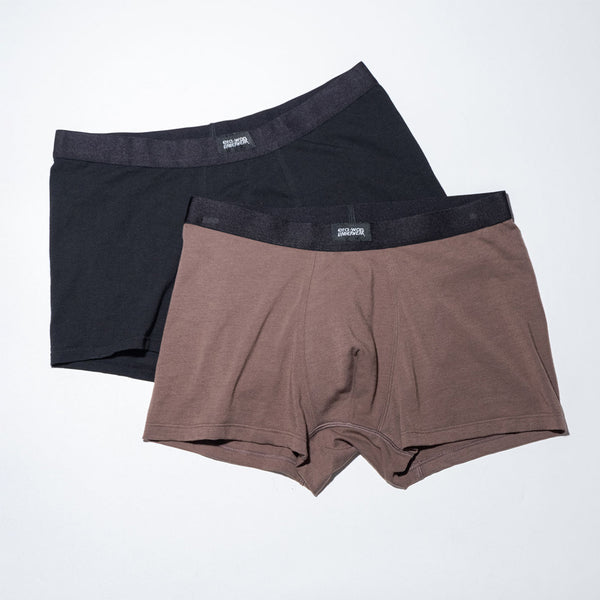 era-won กางเกงใน Zinc Plus Anti-Bacteria Underwear Trunk 2 ชิ้น สี Black & Brown ( 1 แพ็ค มี 2 ชิ้น )