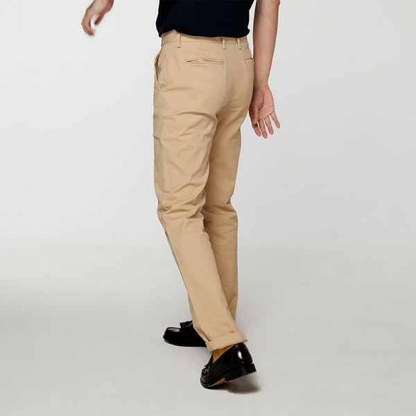 era-won กางเกง รุ่น Chino ทรง Skinny สี Beige 