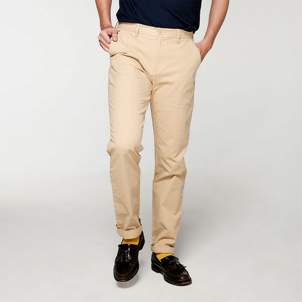 era-won กางเกง รุ่น Chino ทรง Skinny สี Beige 