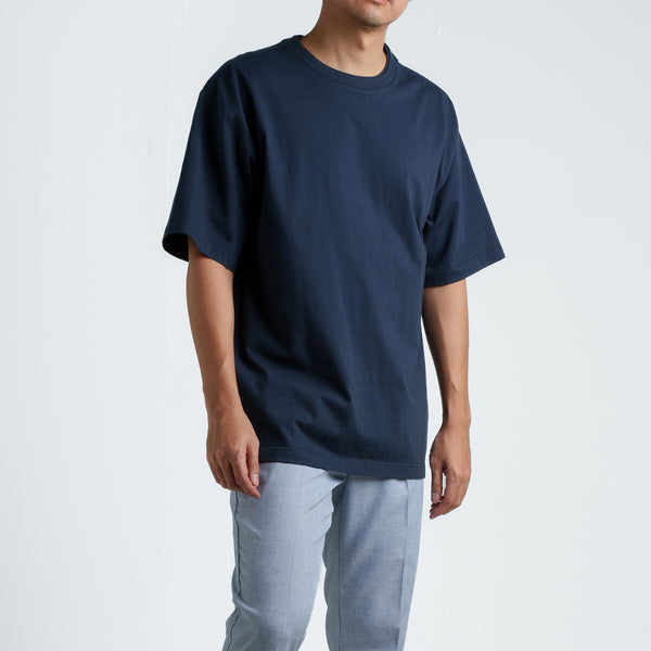 era-won เสื้อยืดโอเวอร์ไซส์ New Oversize T-Shirt สี Navy