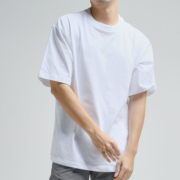 era-won เสื้อยืดโอเวอร์ไซส์ New Oversize T-Shirt สี White Action