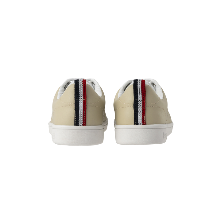 le coq sportif รองเท้าผู้หญิง รุ่น LCS AUCH สีเบจ (รองเท้าแฟชั่น, แบบผูกเชือก, lecoq, เลอค็อก) Le Coq Sportif