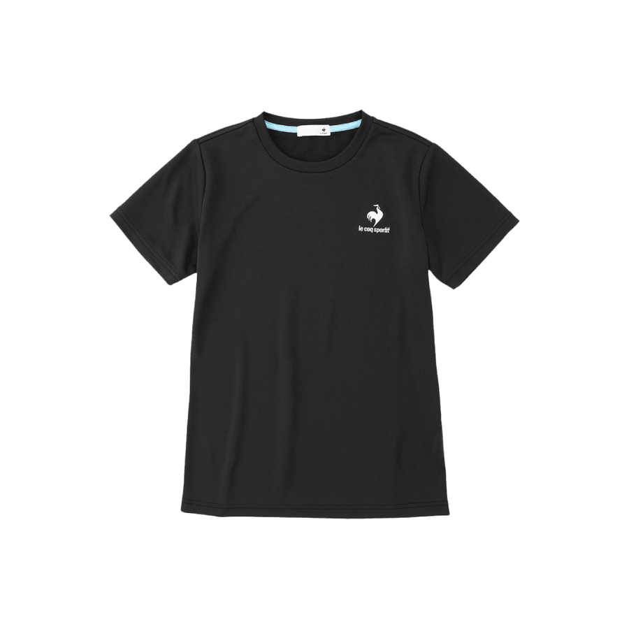 เสื้อเทรนนิ่ง ออกกำลังกาย ผู้หญิง สีดำ T-shirt, เสื้อยืด, เสื้อออกกำลังกาย, lecoq, เลอค็อก Le Coq Sportif