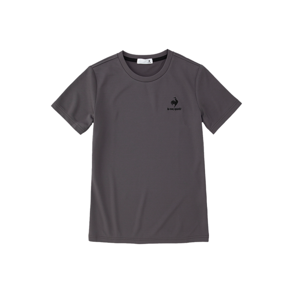 เสื้อเทรนนิ่ง ออกกำลังกาย ผู้หญิง สีเทา (T-shirt, เสื้อยืด, เสื้อออกกำลังกาย, lecoq, เลอค็อก) Le Coq Sportif