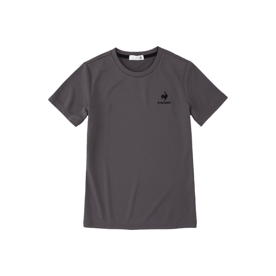เสื้อเทรนนิ่ง ออกกำลังกาย ผู้หญิง สีเทา (T-shirt, เสื้อยืด, เสื้อออกกำลังกาย, lecoq, เลอค็อก) Le Coq Sportif
