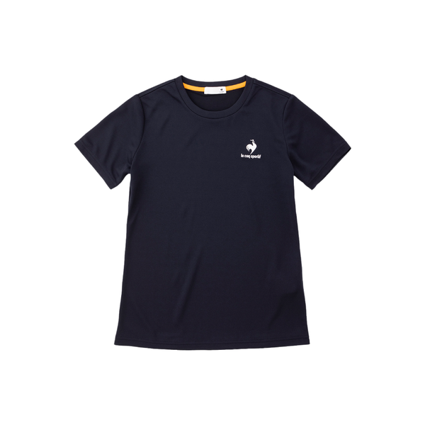 เสื้อเทรนนิ่ง ออกกำลังกาย ผู้หญิง สีกรม (T-shirt, เสื้อยืด, เสื้อออกกำลังกาย, lecoq, เลอค็อก) Le Coq Sportif