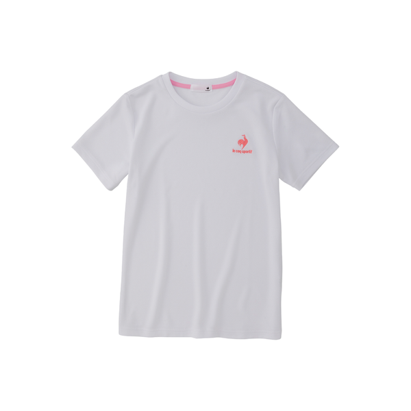 เสื้อเทรนนิ่ง ออกกำลังกาย ผู้หญิง สีขาว (T-shirt, เสื้อยืด, เสื้อออกกำลังกาย, lecoq, เลอค็อก) Le Coq Sportif