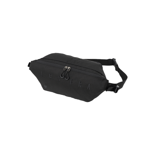 le coq sportif กระเป๋าคาดอก สีดำ (Crossbag, กระเป๋าแฟชั่น, กระเป๋าคาดเอว, กระเป๋าสะพาย, กระเป๋า, lecoq, เลอค็อก)