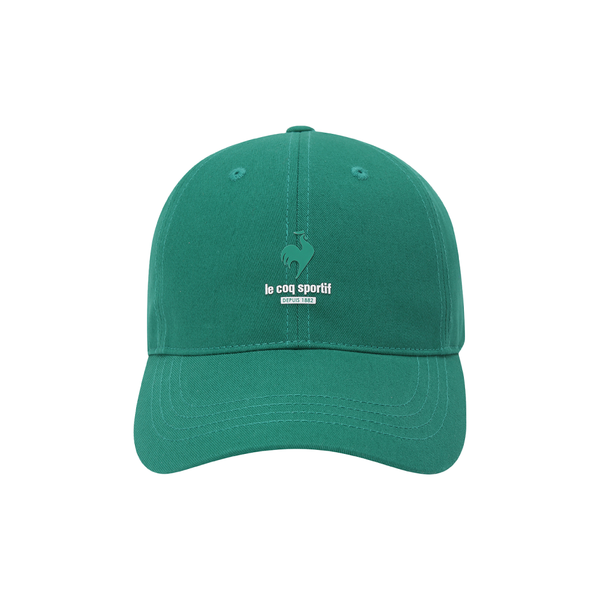 le coq sportif หมวกแก๊ป Unisex สีเขียว (หมวก หมวกแก็ป หมวกกันแดด หมวกผ้า หมวกแฟชั่น หมวกผู้ชาย หมวกผู้หญิง)