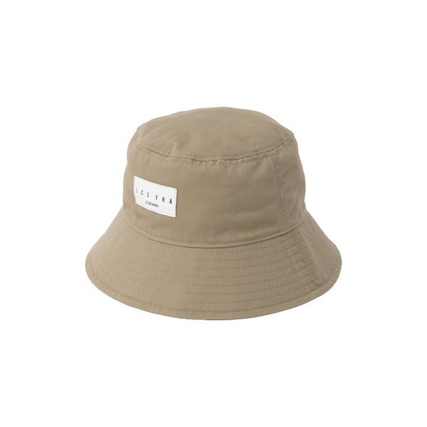 le coq sportif หมวกบัคเก็ต สีเทา (หมวก, หมวกกันแดด, หมวกผ้า, หมวกแฟชั่น, หมวกผู้ชาย, หมวกผู้หญิง, lecoq, เลอค็อก)