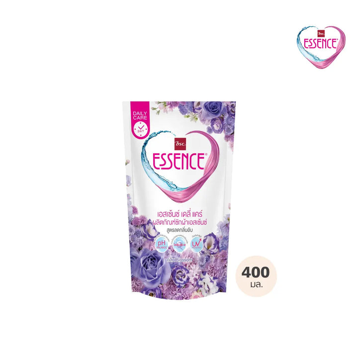 ESSENCE เอสเซ้นซ์ เดลี่ แคร์ ผลิตภัณฑ์ซักผ้า สูตรลดกลิ่นอับ 400 มล. (1 ลัง บรรจุ 24 ชิ้น) ESSENCE