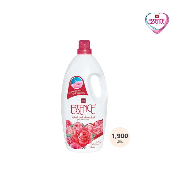 ESSENCE ผลิตภัณฑ์ซักผ้า เอสเซ้นซ์ สูตรช่วยย่อยสลายขุยผ้าส่วนเกิน 1,900 มล.(1 ลัง บรรจุ 6 ขวด)