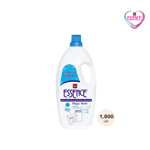 (ของแถม) ESSENCE ผลิตภัณฑ์ซักผ้าเอสเซ้นซ์ สำหรับเครื่องซักผ้า 1800 มล. (1 ลัง บรรจุ 6 ขวด) 