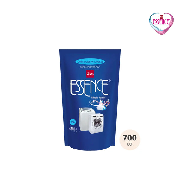 ESSENCE ผลิตภัณฑ์ซักผ้า เอสเซ้นซ์ สำหรับเครื่องซักผ้า 700 มล. (1 ลัง บรรจุ 18 ถุง) ESSENCE