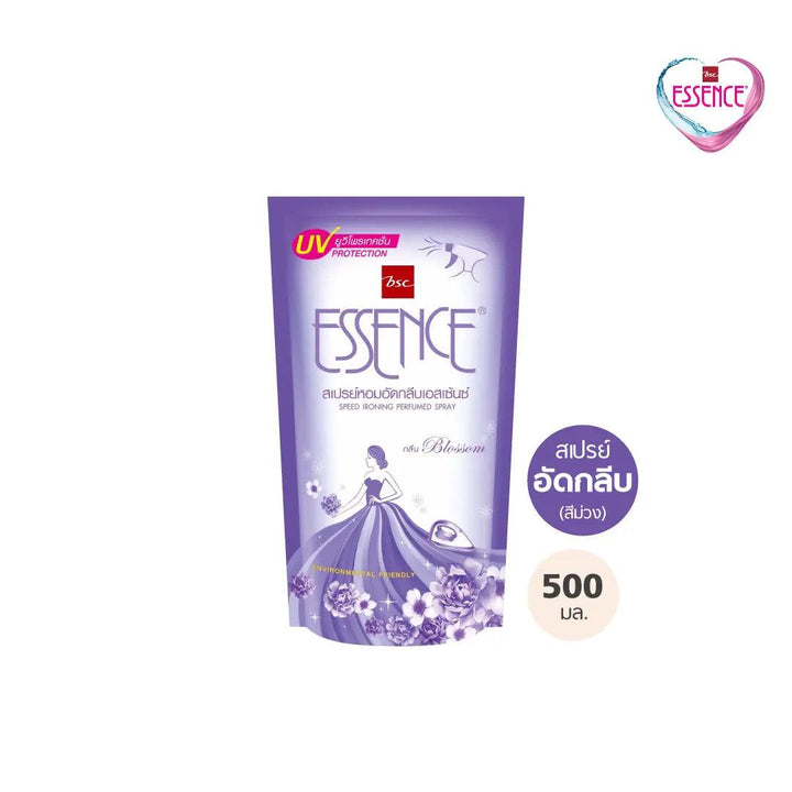 ESSENCE สเปรย์หอมอัดกลีบ เอสเซ้นซ์ กลิ่นบลอสซั่ม 500 มล. (1 ลังบรรจุ 24 ถุง) ESSENCE
