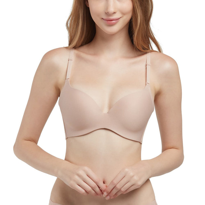 Wacoal Mood Travel Bra ชุดชั้นในวัยรุ่น บราม้วนได้ ไร้โครง รุ่น MM1E70 Wacoal