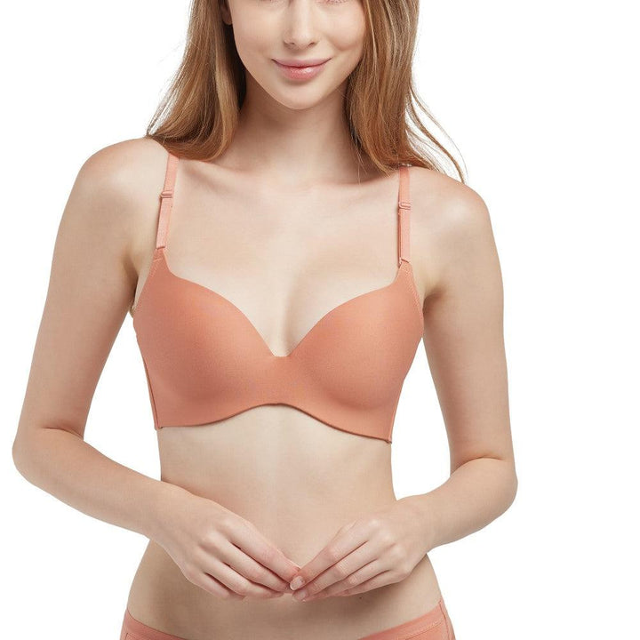 Wacoal Mood Travel Bra ชุดชั้นในวัยรุ่น บราม้วนได้ ไร้โครง รุ่น MM1E70