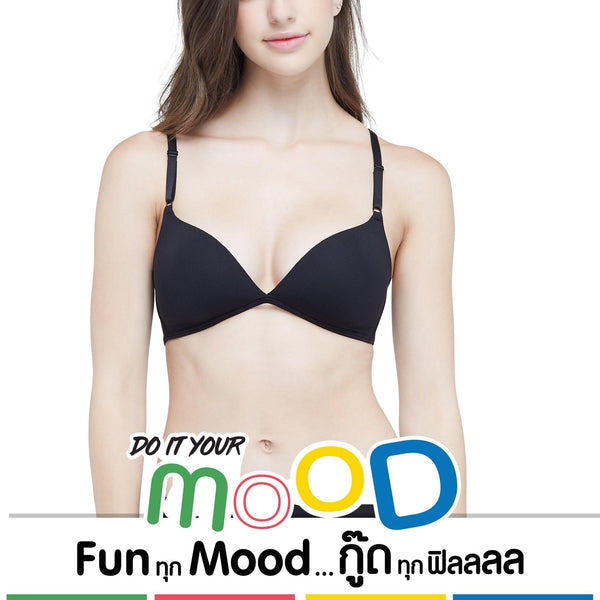Wacoal Mood Wireless Bra ชุดชั้นในวัยรุ่น บราไร้โครง รุ่น MM1X69 Wacoal