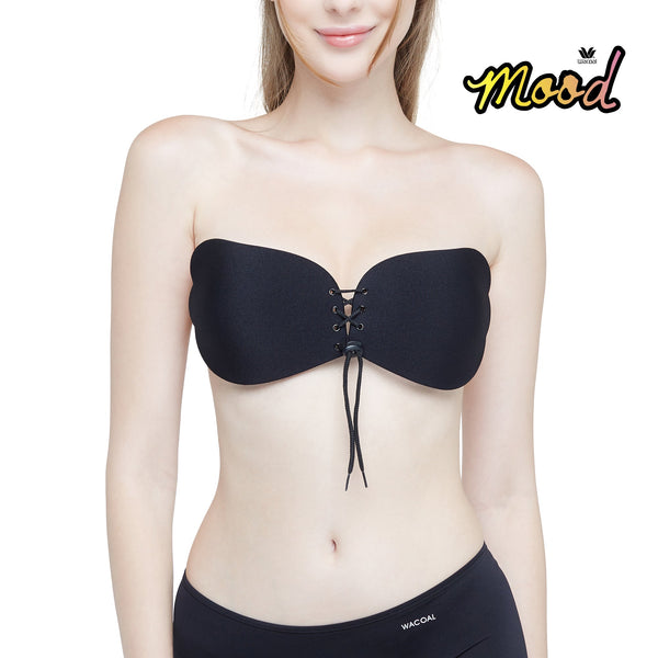 Wacoal Mood Accessories V-Push Wing Bra with String วาโก้มู้ด บราปีกนก รุ่น MM9057