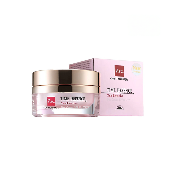 Time Defence Nano Protective Day Cream SPF20 UVA+++ BSC Cosmetology