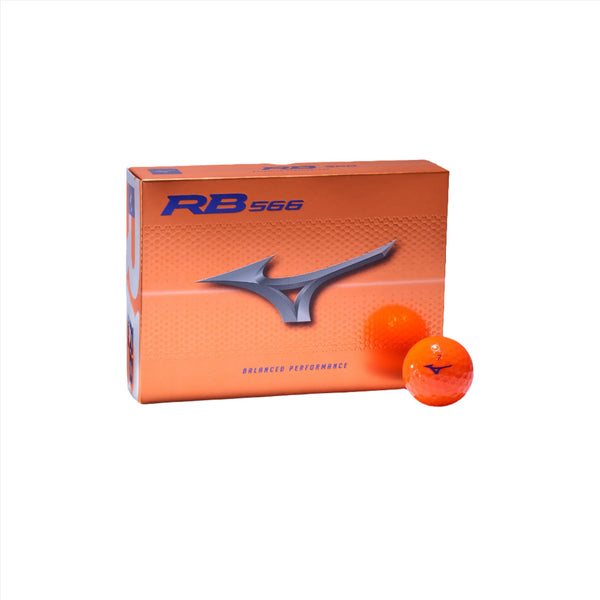 ลูกกอล์ฟ รุ่น RB566 สีส้ม 12 ลูก (golfball, มิซูโน่, กอล์ฟ)