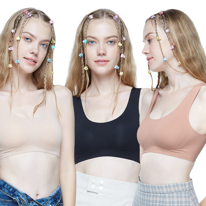 Wacoal Smart Size Wireless Bra บราไร้โครง ฟองน้ำบาง 1 Pack 3 pcs รุ่น WB3Y39/WB3339 Wacoal
