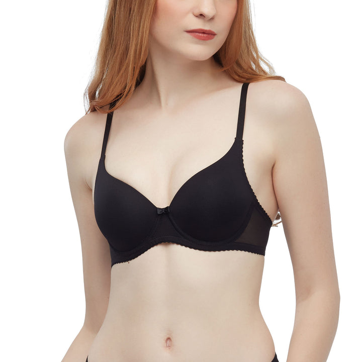 Wacoal Underwire Seamless Bra บรามีโครง ไร้ตะเข็บ เสริมฟองน้ำ รุ่น WB5A86 Wacoal