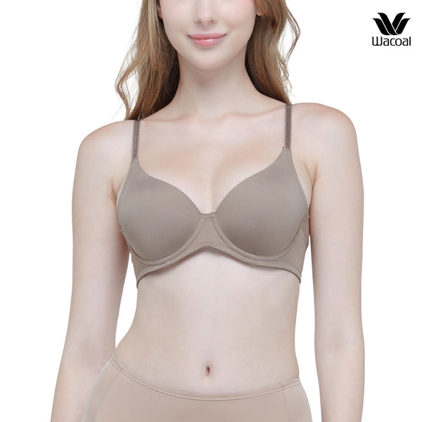 Wacoal Underwire Seamless Bra บรามีโครง ไร้ตะเข็บ เสริมฟองน้ำ รุ่น WB5A87 Wacoal