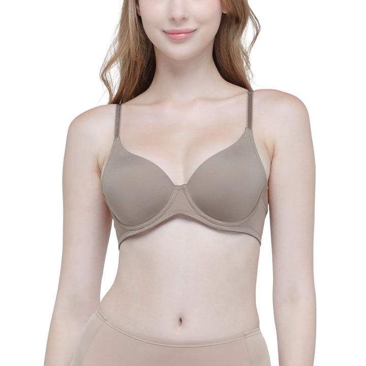 Wacoal Underwire Seamless Bra บรามีโครง ไร้ตะเข็บ เสริมฟองน้ำ รุ่น WB5A87 Wacoal