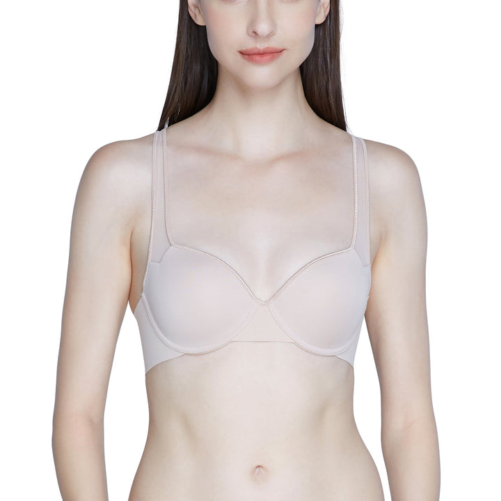 Wacoal Underwire Push Up Bra บรามีโครง เสริมฟองน้ำบาง รุ่น WB5P03 Wacoal