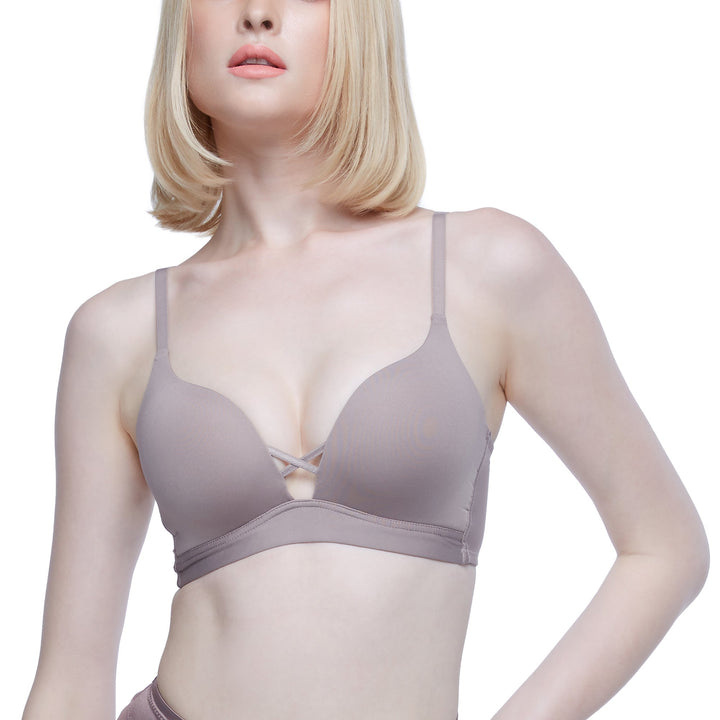Wacoal Wireless Bra บราไร้โครง เสริมฟองน้ำ รุ่น WB5X52 Wacoal