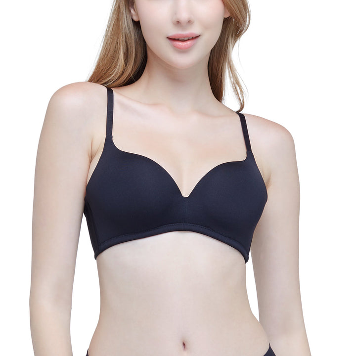 Wacoal Wireless Seamless Bra บราไร้โครง ไร้ตะเข็บ เสริมฟองน้ำ รุ่น WB5X63 Wacoal