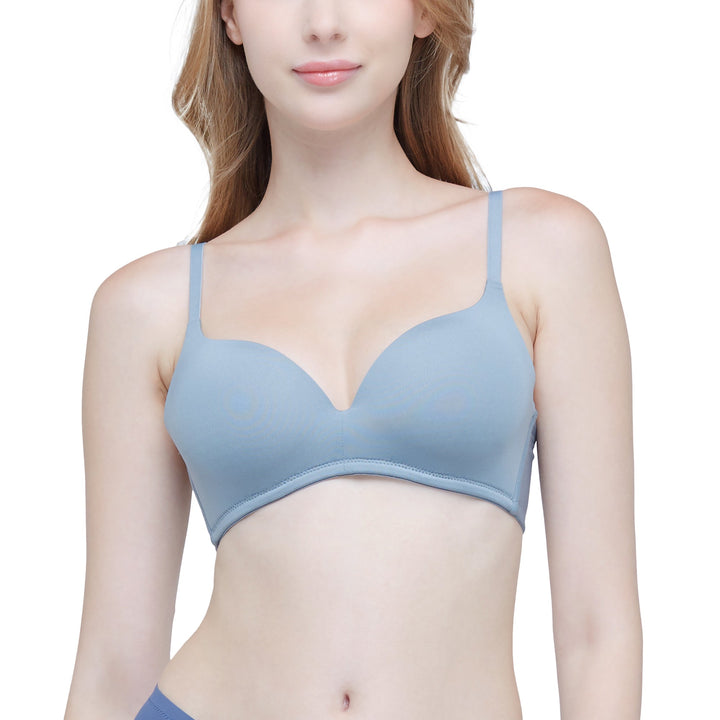 Wacoal Wireless Seamless Bra บราไร้โครง ไร้ตะเข็บ เสริมฟองน้ำ รุ่น WB5X63 Wacoal