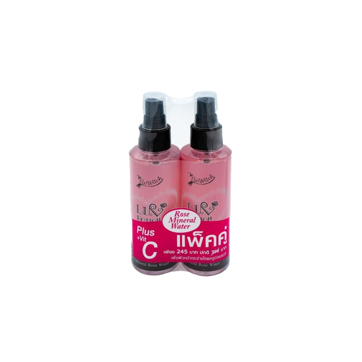 Bewitch LUV Potion Mineral Rose Water แพ็คคู่ BSC Bewitch