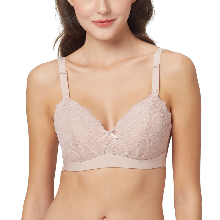 Wacoal Maternity Bra บราไร้โครง สำหรับให้นมบุตร หลังคลอด รุ่น WM1092 Wacoal