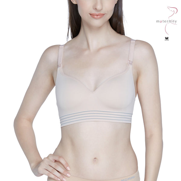 Wacoal Maternity Bra บราไร้โครง สำหรับให้นมบุตร หลังคลอด รุ่น WM1099 Wacoal