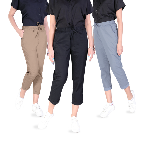 ARROW Girl Pants กางเกง 5 ส่วน ค้อตตอน 100 % สวมใส่สบายไม่อึดอัด รหัส WSBC5A5W4 ARROW