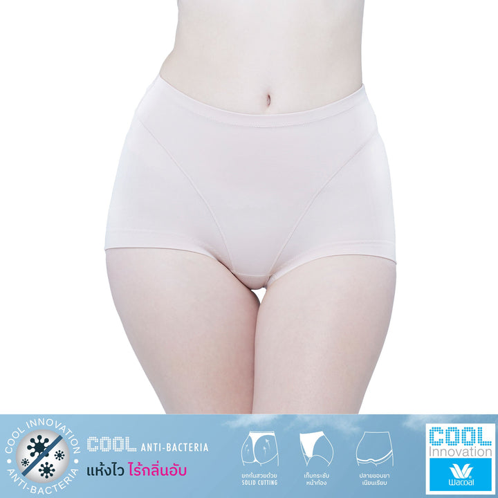 Wacoal Shapewear Hips Cool กางเกงกระชับหน้าท้องและยกก้น เอวปกติ ขากลม รุ่น WY1177 Wacoal