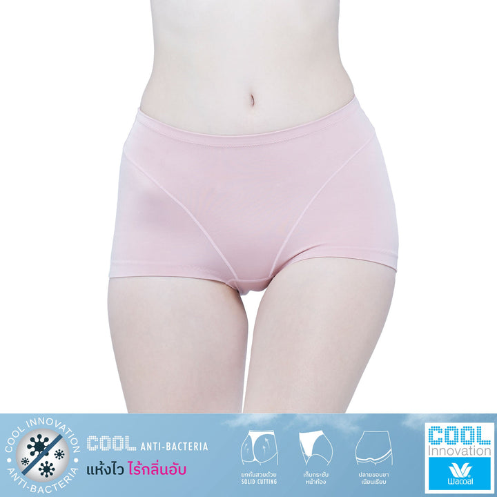 Wacoal Shapewear Hips Cool กางเกงกระชับหน้าท้องและยกก้น เอวปกติ ขากลม รุ่น WY1177 Wacoal