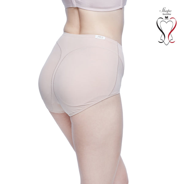 Wacoal Shapewear Hips กางเกงกระชับหน้าท้อง สะโพกและยกก้น เอวปกติ ขาสั้น รุ่น WY1181 Wacoal