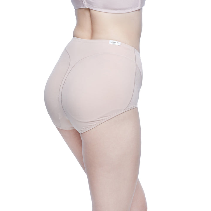 Wacoal Shapewear Hips กางเกงกระชับหน้าท้อง สะโพกและยกก้น เอวปกติ ขาสั้น รุ่น WY1181 Wacoal
