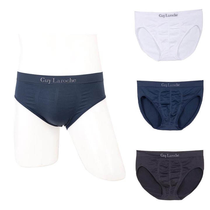 Guy Laroche กางเกงชั้นในชาย แพ็ค 1 ตัว (รุ่น SEAMLESS )มีให้เลือก 3 สี ทรง BIKINI (JUS6632R5) ICCSHOPPING